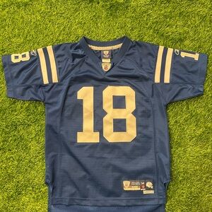 Reebok nfl Indianapolis colts Peyton manning football jersey size youth medium